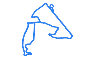 Route shape for Route 4 at Perth DTC (Arran Road)