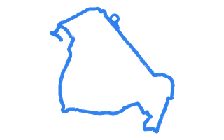 Route shape for Route 5 at Perth DTC (Arran Road)