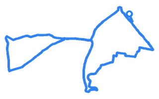 Route shape for Route 6 at Perth DTC (Arran Road)
