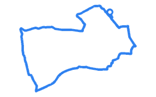 Route shape for Route 9 at Perth DTC (Arran Road)