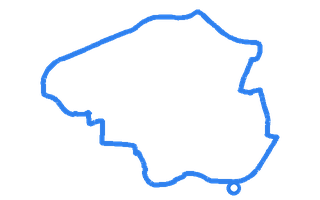 Route shape for Route 11 at Peterborough DTC