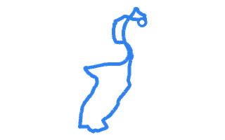 Route shape for Route 12 at Peterborough DTC