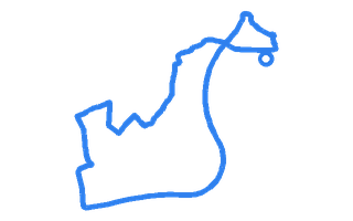 Route shape for Route 14 at Peterborough DTC