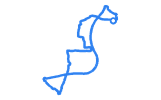 Route shape for Route 16 (NEW) at Peterborough DTC