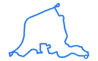 Route shape for Route 20 (NEW) at Peterborough DTC