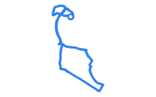 Route shape for Route 21 (NEW) at Peterborough DTC