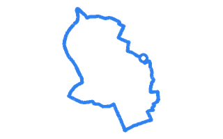 Route shape for Route 10 at Pinner (London) DTC