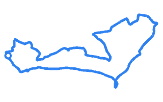 Route shape for Route 1 at Plymouth DTC