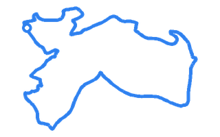 Route shape for Route 2 at Plymouth DTC