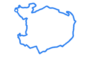 Route shape for Route 5 at Plymouth DTC