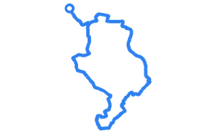 Route shape for Route 6 at Plymouth DTC