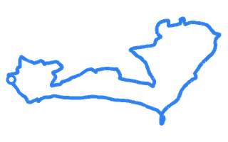 Route shape for Route 7 at Plymouth DTC
