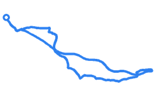 Route shape for Route 10 at Plymouth DTC