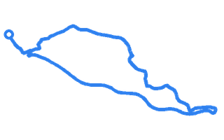Route shape for Route 11 at Plymouth DTC