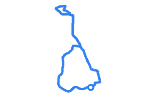 Route shape for Route 8 (NEW) at Pontefract DTC (Castleford)