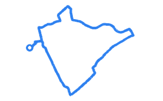 Route shape for Route 9 (NEW) at Pontefract DTC (Castleford)