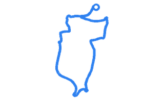 Route shape for Route 1 at Poole DTC