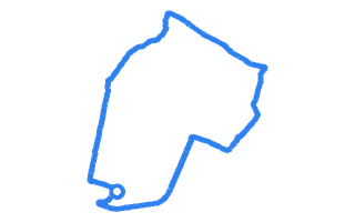 Route shape for Route 3 at Poole DTC