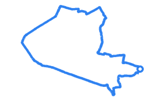Route shape for Route 11 at Poole DTC