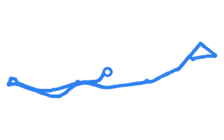 Route shape for Route 14 at Poole DTC