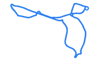 Route shape for Route 15 at Poole DTC