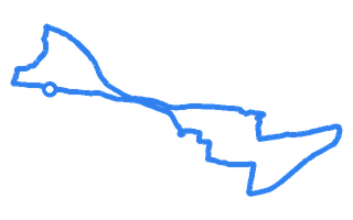 Route shape for Route 12 at Portsmouth DTC