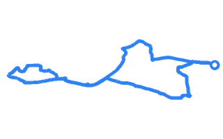 Route shape for Route 14 at Portsmouth DTC