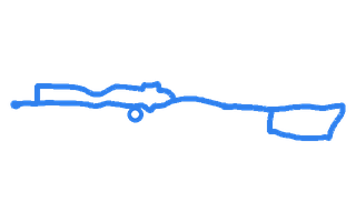 Route shape for Route 8 at Portsmouth DTC (Marriott Hotel)