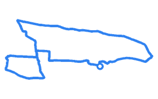 Route shape for Route 10 at Portsmouth DTC (Marriott Hotel)