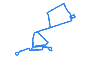Route shape for Route 1 at Preston DTC