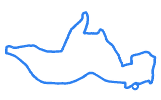 Route shape for Route 6 (NEW) at Preston DTC