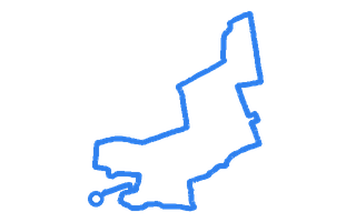 Route shape for Route 7 at Preston DTC