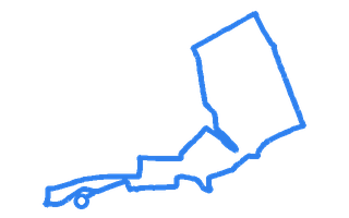 Route shape for Route 10 at Preston DTC
