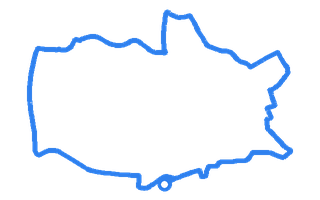 Route shape for Route 16 (NEW) at Preston DTC