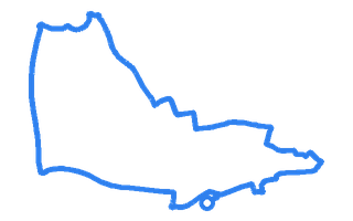 Route shape for Route 19 (NEW) at Preston DTC