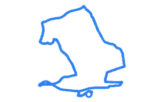 Route shape for Route 20 (NEW) at Preston DTC
