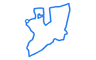 Route shape for Route 3 at Reading DTC
