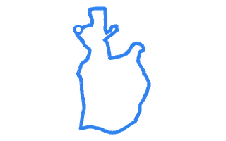 Route shape for Route 6 at Reading DTC