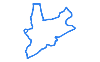 Route shape for Route 9 at Reading DTC