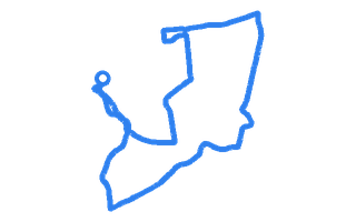 Route shape for Route 15 (NEW) at Reading DTC