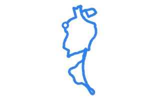 Route shape for Route 11 at Redditch DTC