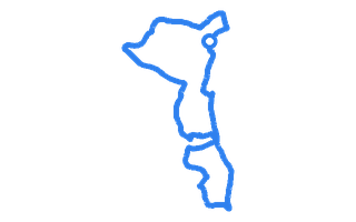 Route shape for Route 12 at Redditch DTC
