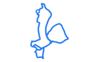 Route shape for Route 14 at Redditch DTC
