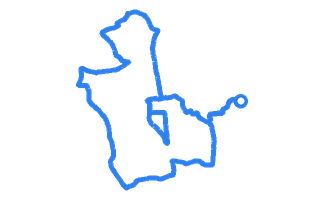 Route shape for Route 2 at Redhill Aerodrome DTC