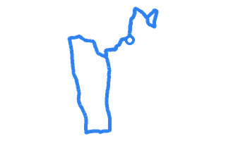 Route shape for Route 3 at Redhill Aerodrome DTC