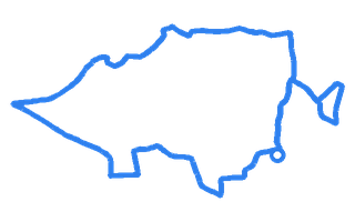Route shape for Route 5 at Redhill Aerodrome DTC