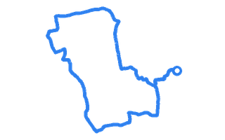 Route shape for Route 6 at Redhill Aerodrome DTC