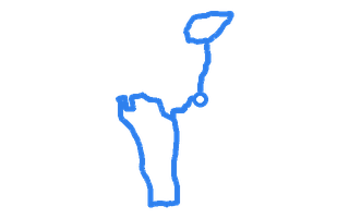 Route shape for Route 9 at Redhill Aerodrome DTC
