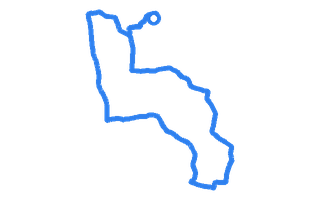 Route shape for Route 16 (NEW) at Redhill Aerodrome DTC