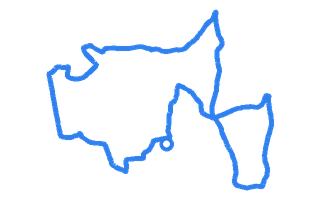 Route shape for Route 18 (NEW) at Redhill Aerodrome DTC